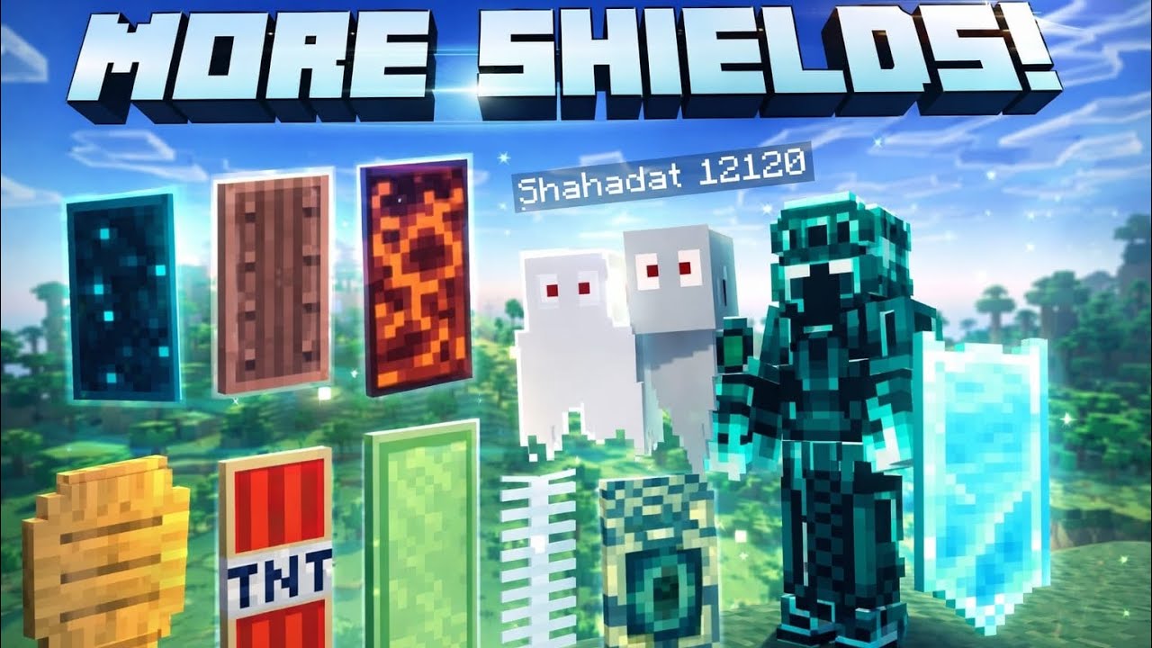 OP SHIELD IN MINECRAFT 