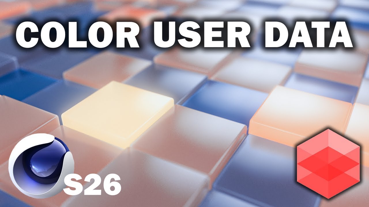 Cinema  4d S26: RS Color User Data