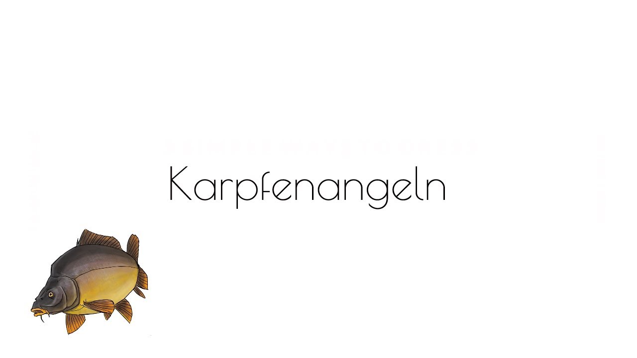 Auf Karpfen mit Mais