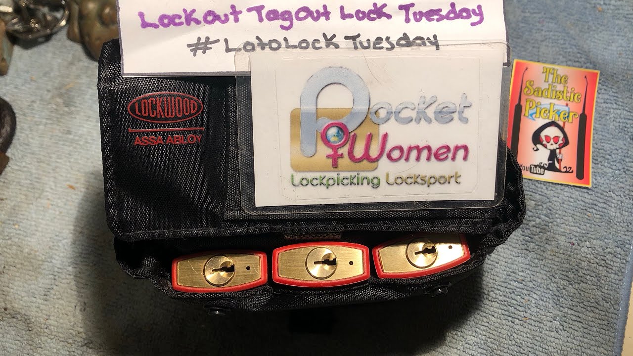 (349) Unboxing | Lockwood 312 Safety Lockout padlocks | Safety Lockout Jaws | 6 locks Holder Bag