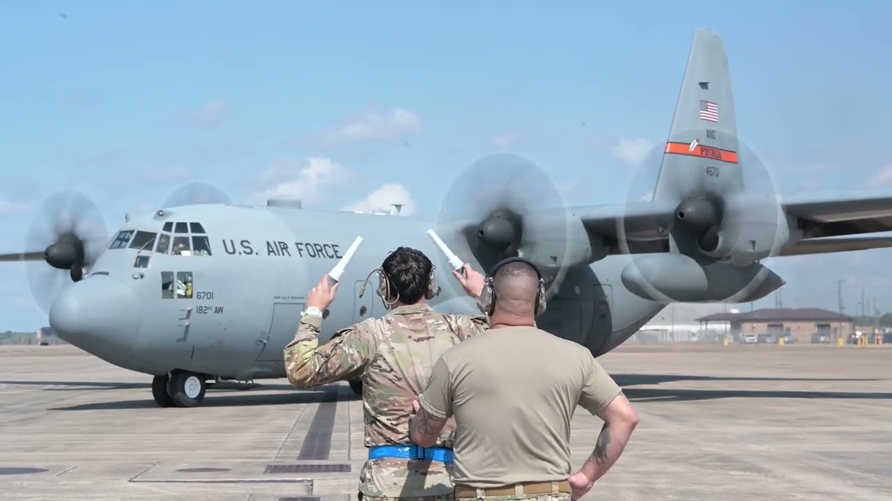 C-130 Drops Military Equipment During 2026 Exercise