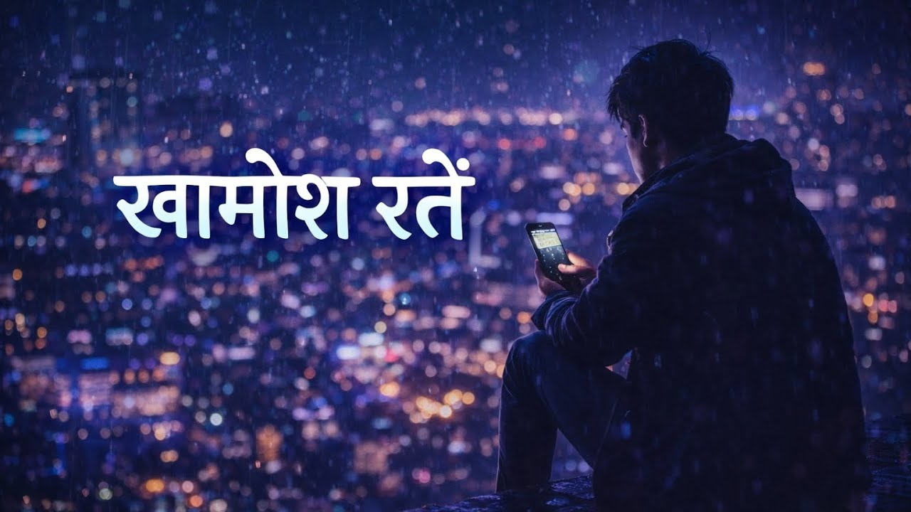 खामोश रातें | Hindi sad lofi #SadSong#HindiLyrics#EmotionalSong#BrokenHeart#HeartTouching#NewLyrics