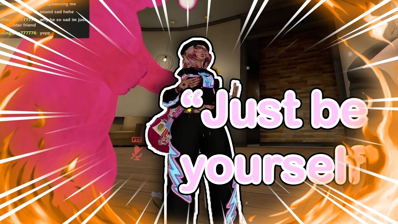 VRchat huzz shares dating wisdom at the black cat | VRchat funny moments 1