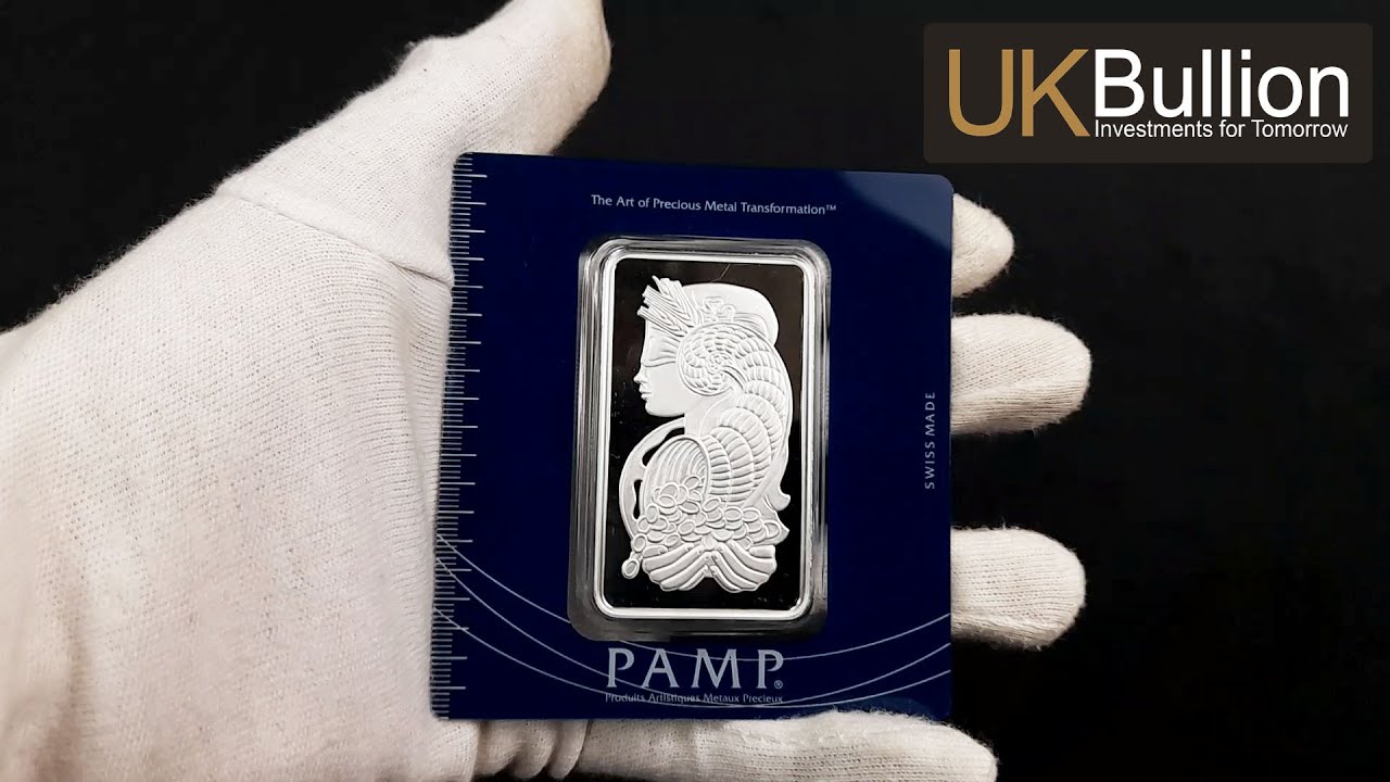 100g PAMP Fortuna Silver Bar I Buy Now