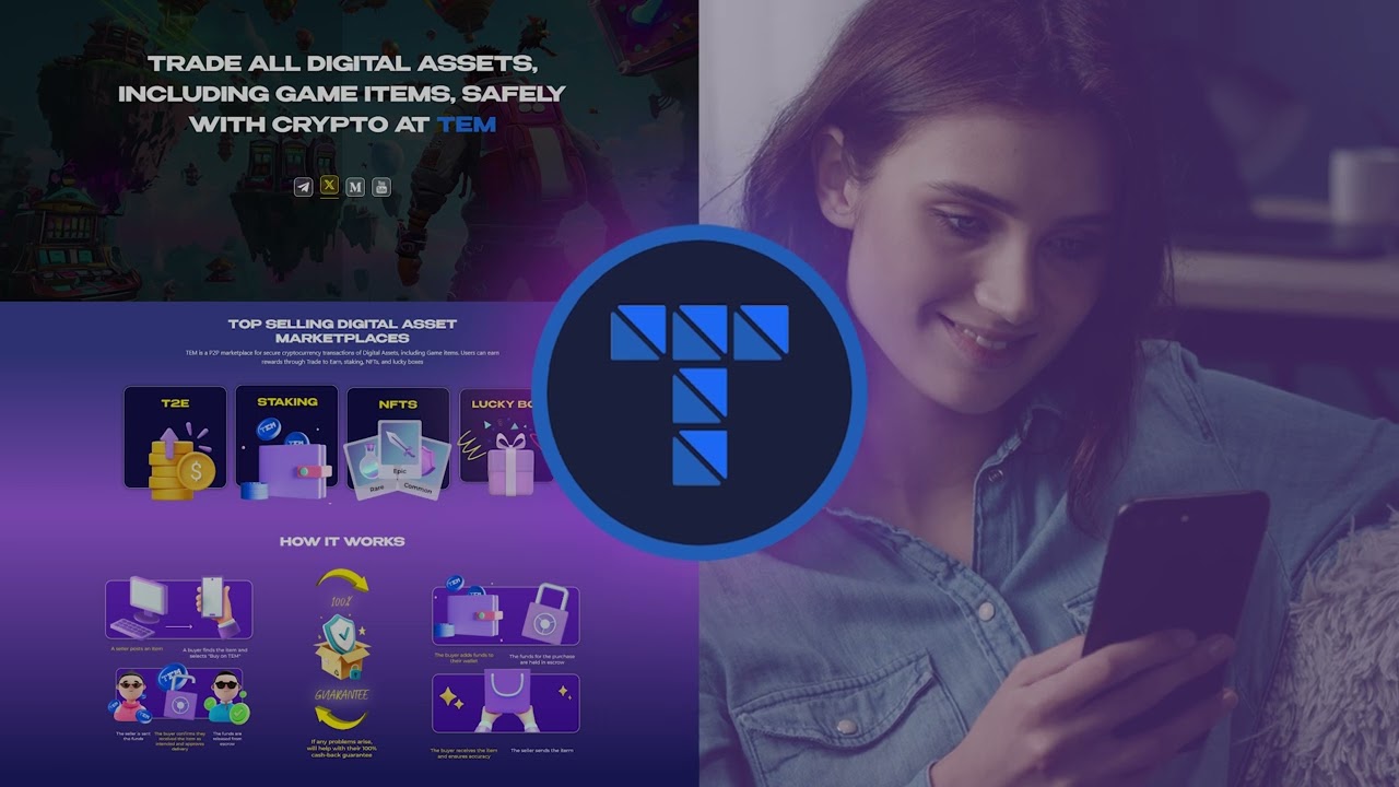 TEM Trade to Earn &ndash; Earn Crypto While Trading Digital Assets!  | TEM Marketplace
