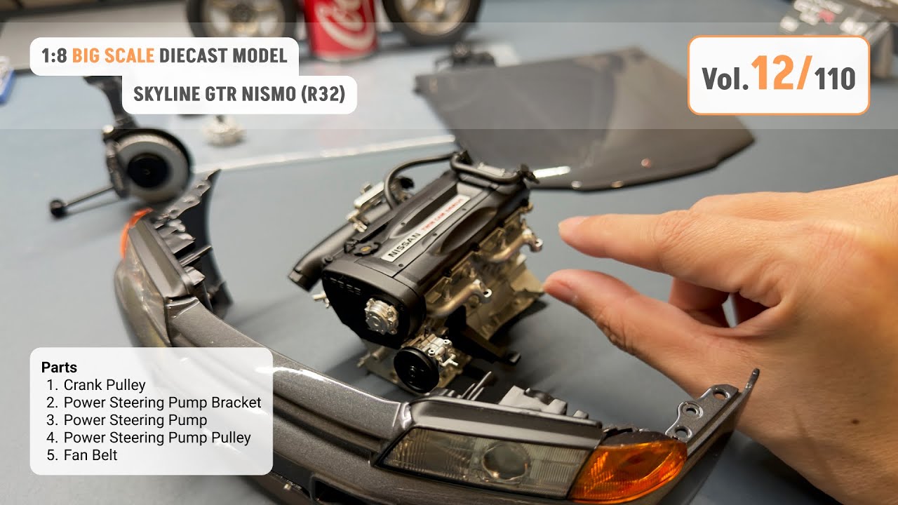 #12 - Building a 22-Inch R32 GT-R. The Engine - Part 6...Not finish yet...