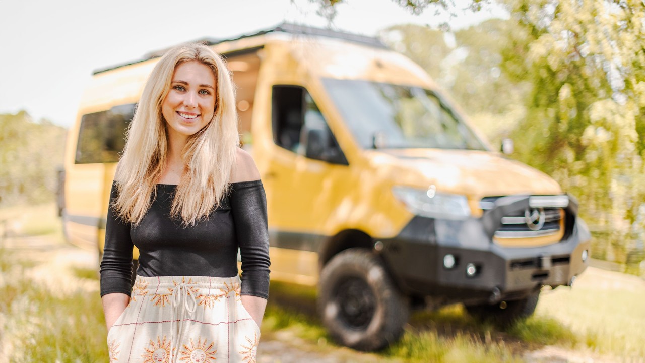 She Built a Stunning Adobe Camper Van