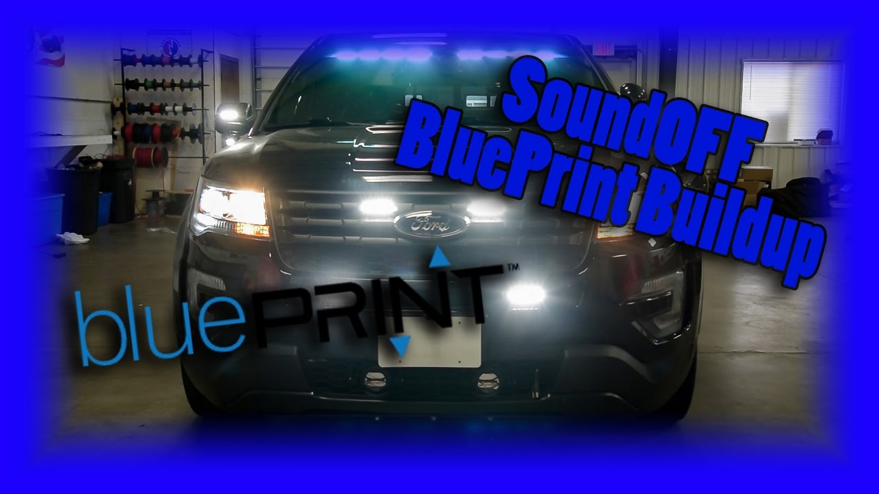 SoundOFF Signal BluePrint buildup 2016 Ford Police Utility