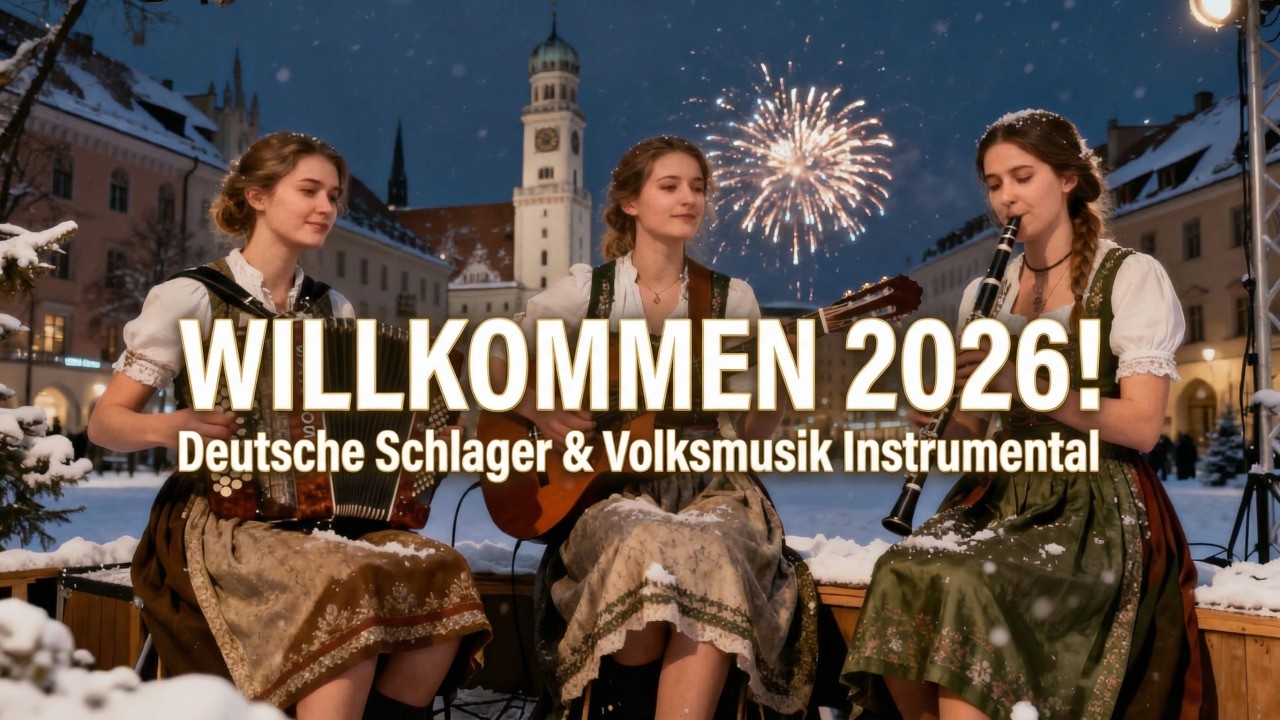 Willkommen 2026! Positive Deutsche Schlager & Volksmusik Instrumental 🎆🇩🇪