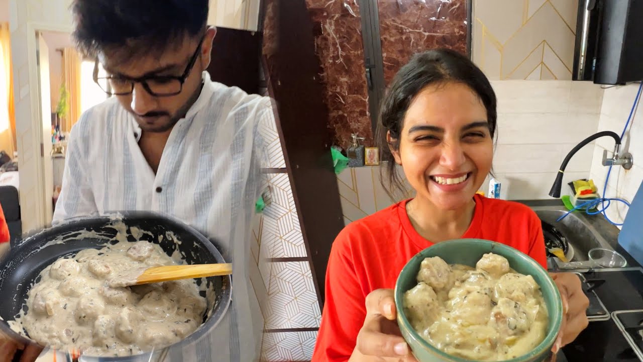 Kiran's White Chicken Recipe !! | Daily Vlog