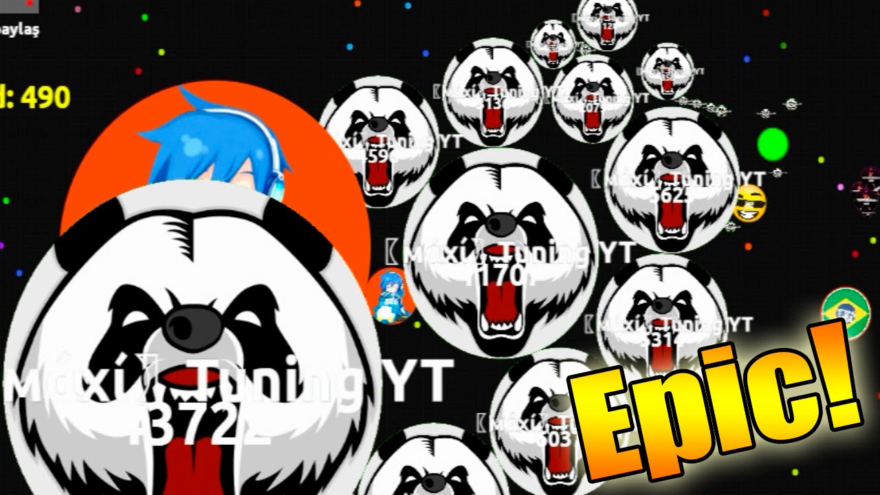AGARZ.COM - INCREIBLE FAIL SERVER - VIRUS 120K - EPIC RECORD GAMEPLAY - MAXI TUNING