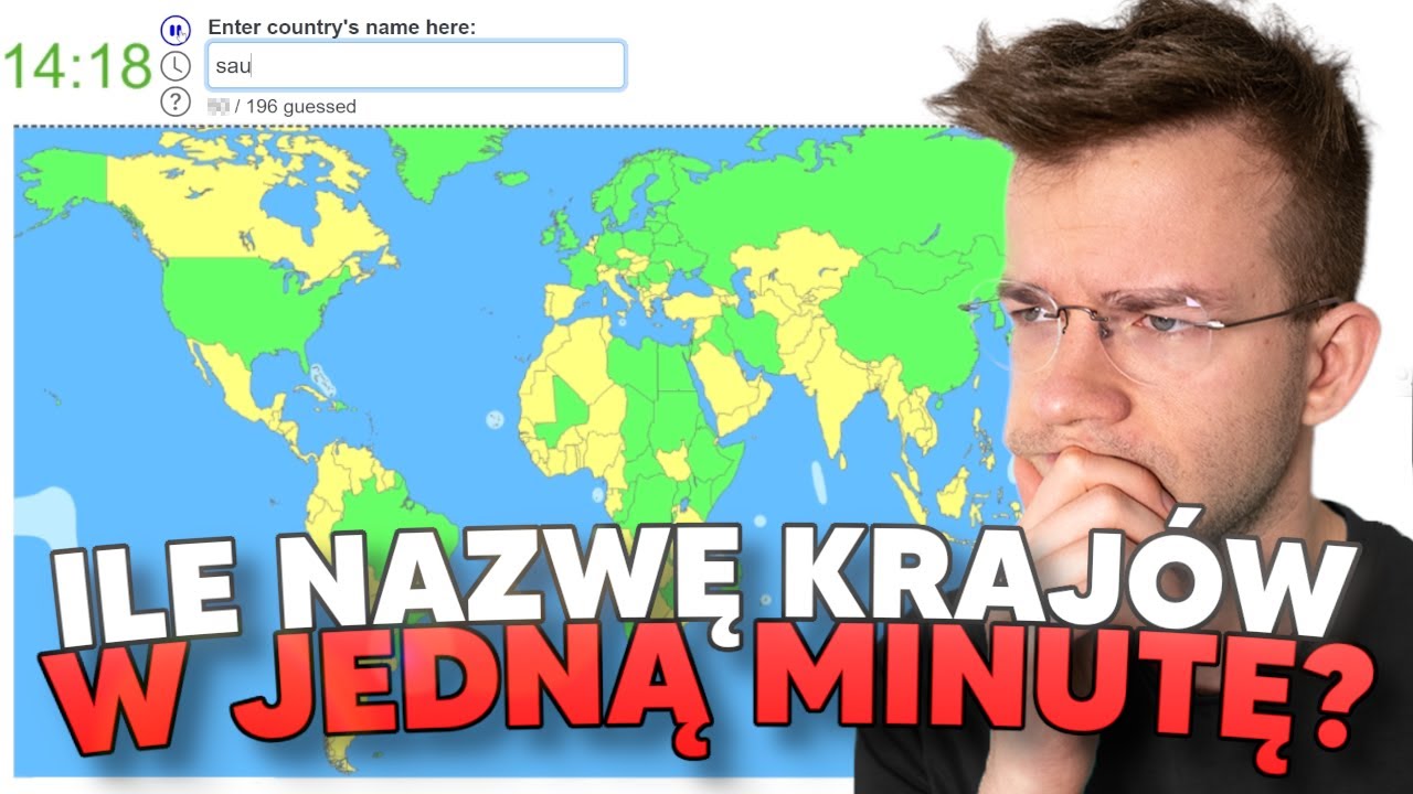 ILE KRAJÓW WYMIENIĘ W MINUTĘ?