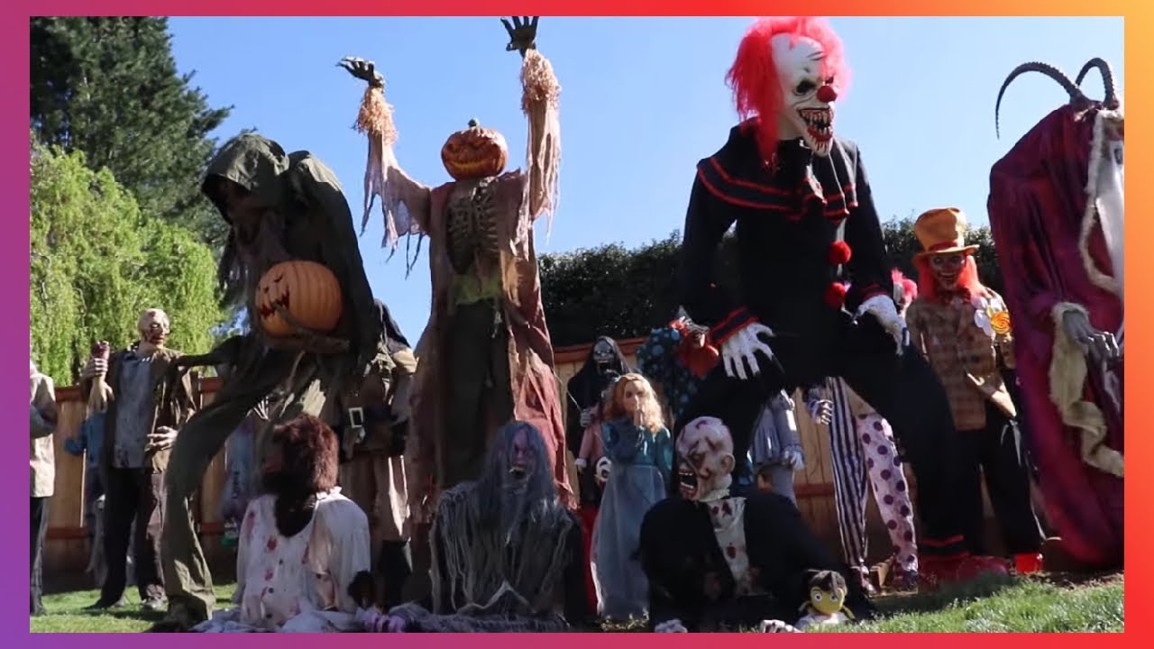 My FULL Animatronic Collection! (90+ Spirit Halloween Animatronics!)
