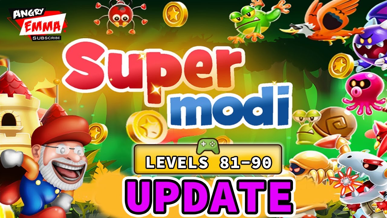 Super Run Go (Super modi) UPDATE - Levels 81-90 (Android Gameplay)