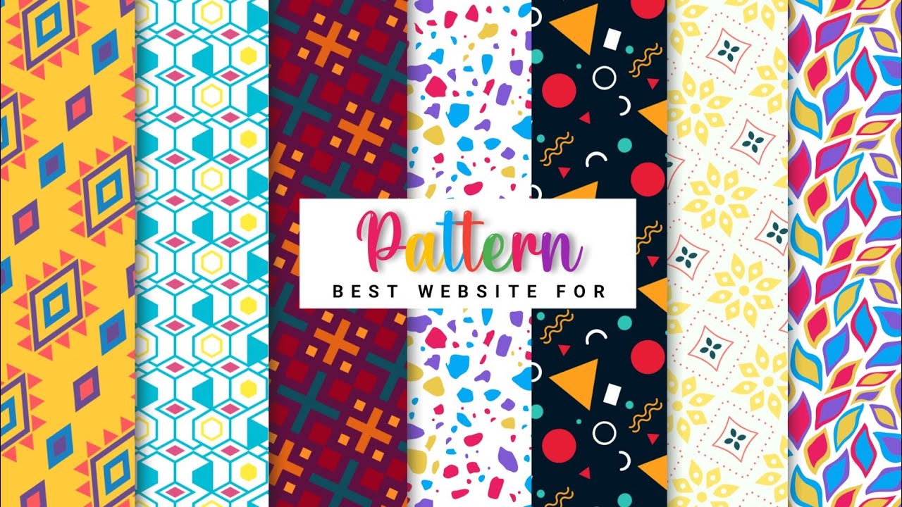 How to Download free Patterns || Pattern Backgrounds