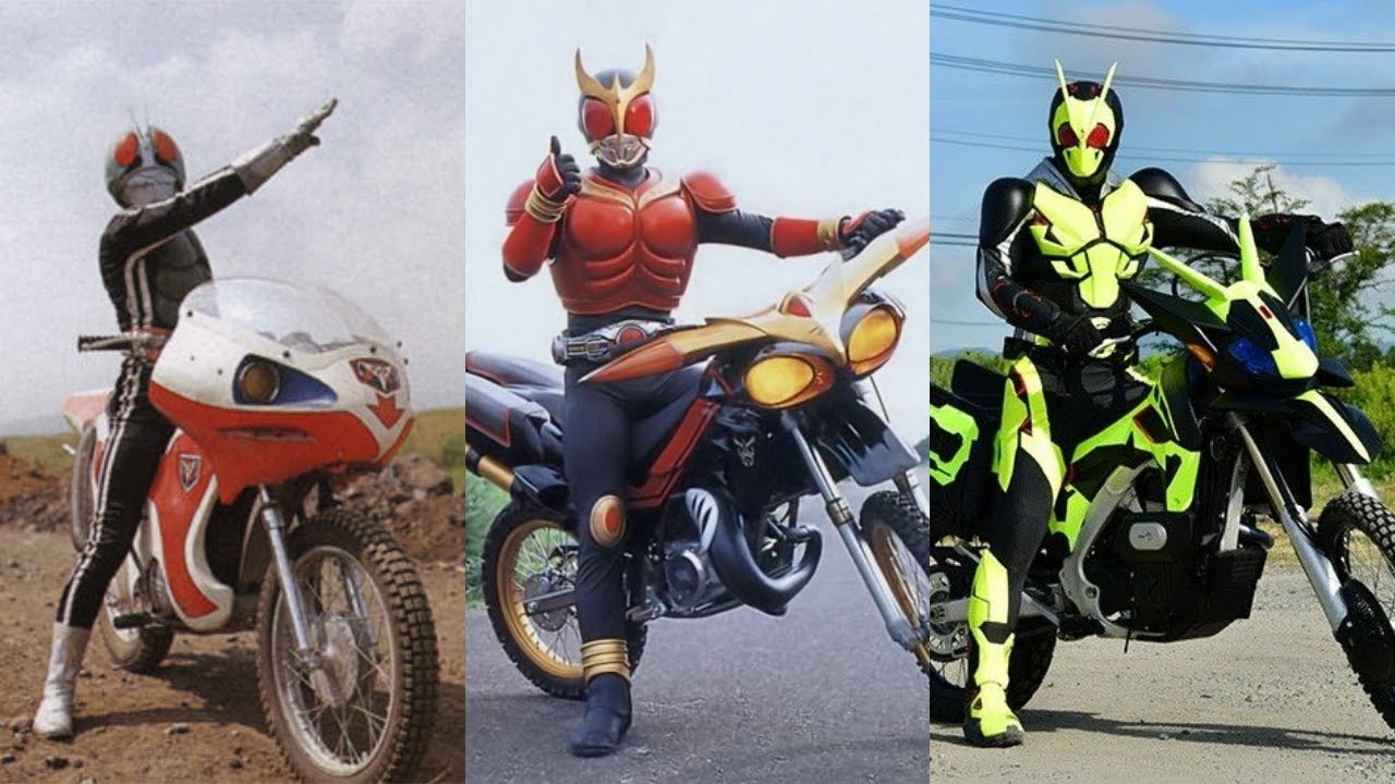 Bikes / Cars from Kamen Rider Series.