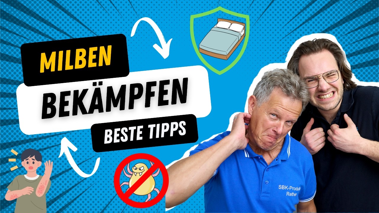 Milben im Bett? 👈 Allergie - Ausl&ouml;ser ERKENNEN und LOSWERDEN!