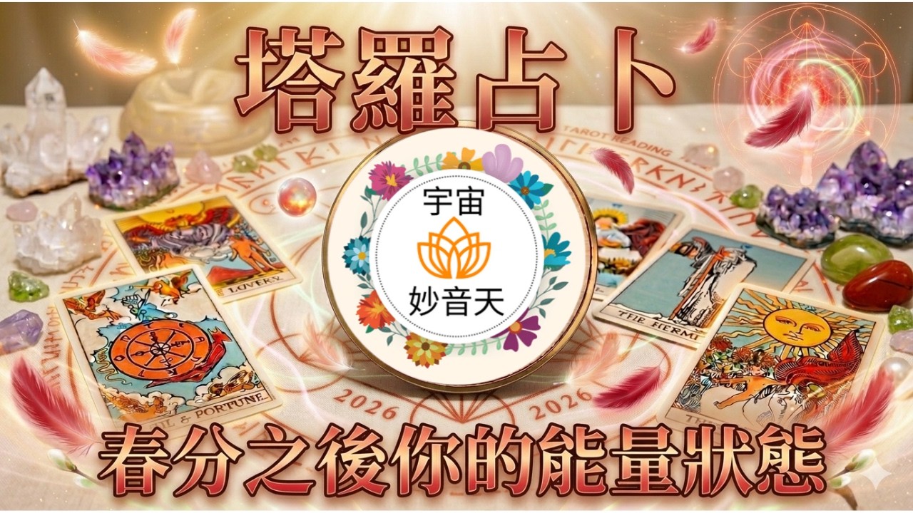 塔羅占卜：隨緣傳訊~春分之後你的能量狀態~(大眾能量整合)《宇宙妙音天 Tarot Story》