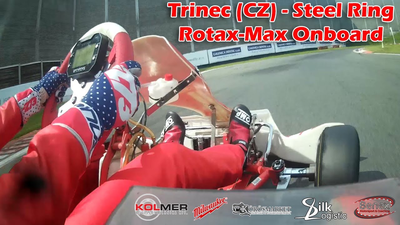 Trinec (CZ) - Steel Ring - Onboard - Rotax Max - Gokart