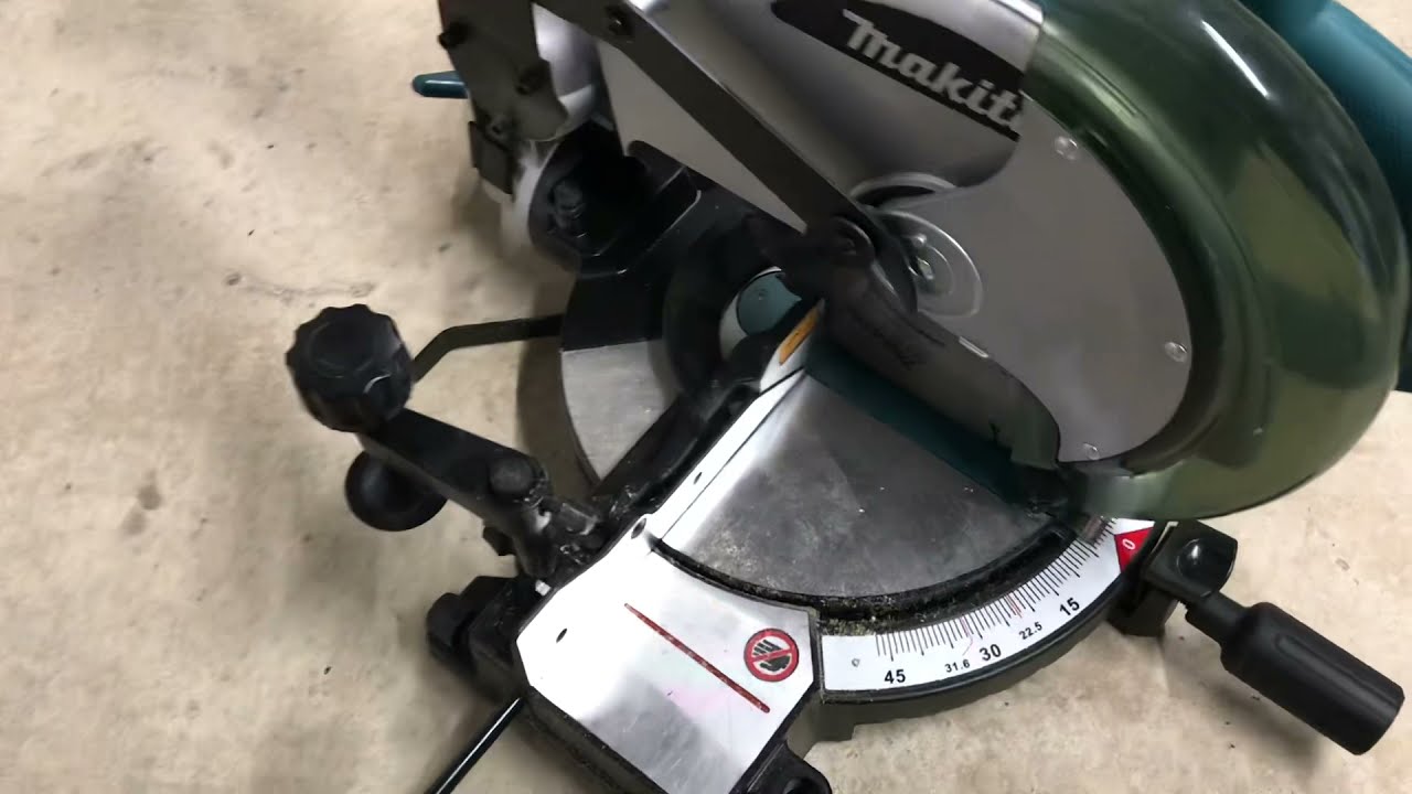 Makita MLS100 mitre chop saw tool review