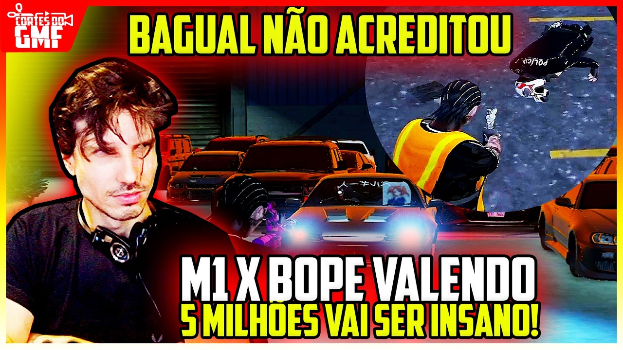 BAGUAL NÃO ACREDITOU😱 DELEGA MUITO FORTE e X1 entre M1 e BECO DO BOPE na CAPITAL CITY GTA RP