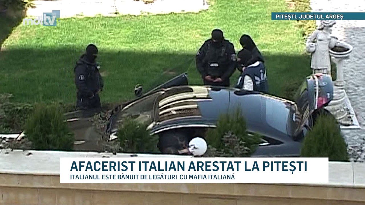 AFACERIST ITALIAN ARESTAT LA PITESTI   YOUTUBe