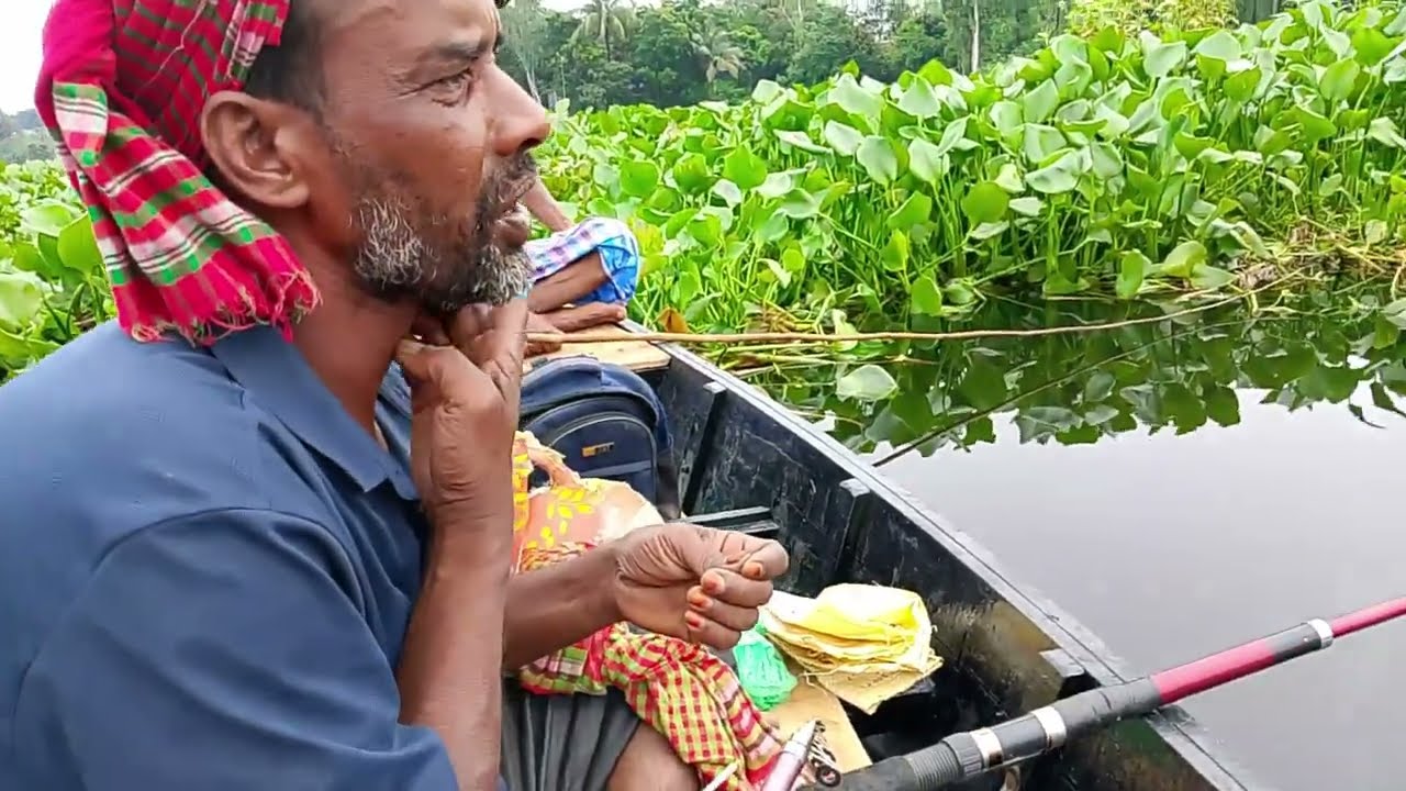 ঝালসোখা বিলে বরশি দিয়ে মাছ শিকার 😱#viral fishing #fishing in Bangladesh #video #nature