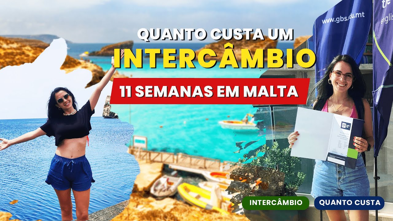 QUANTO CUSTA UM INTERCÂMBIO DE 11 SEMANAS EM MALTA | *principais gastos*