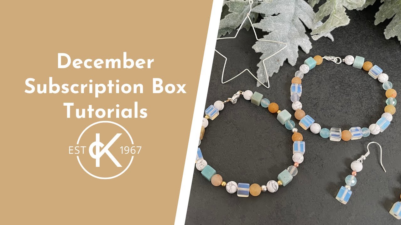 December Kernowcraft Subscription Box Tutorials