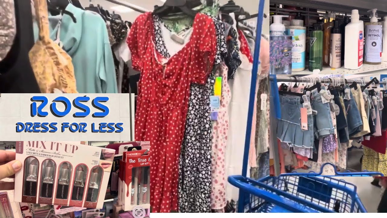 ROSS DRESS FOR LESS VESTIDOS CHORES Y FALDAS  Y MAQUILLAJE SHOP WITH ME