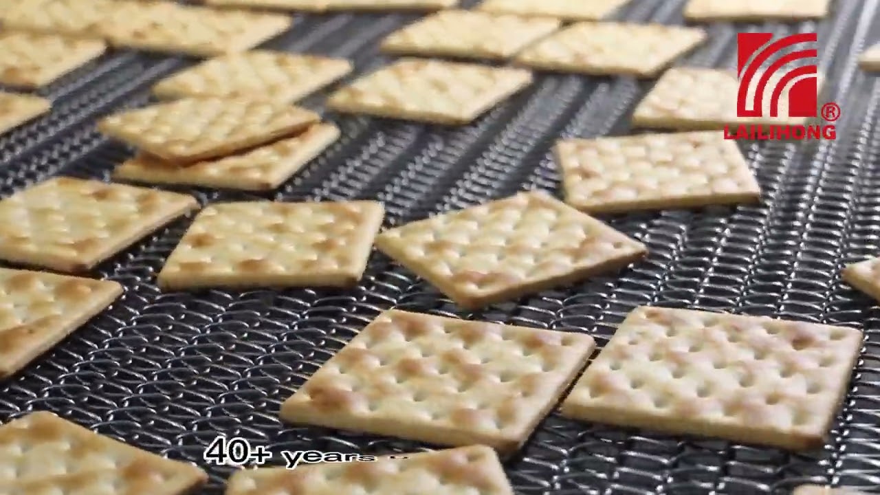 Cracker biscuit production process
