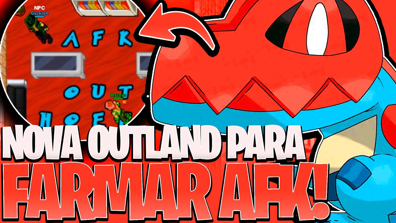 FARMAR AFK NESSA OUTLAND!🤯😍 POKETIBIA MOBILE E PC 2026 POKE MANIA!