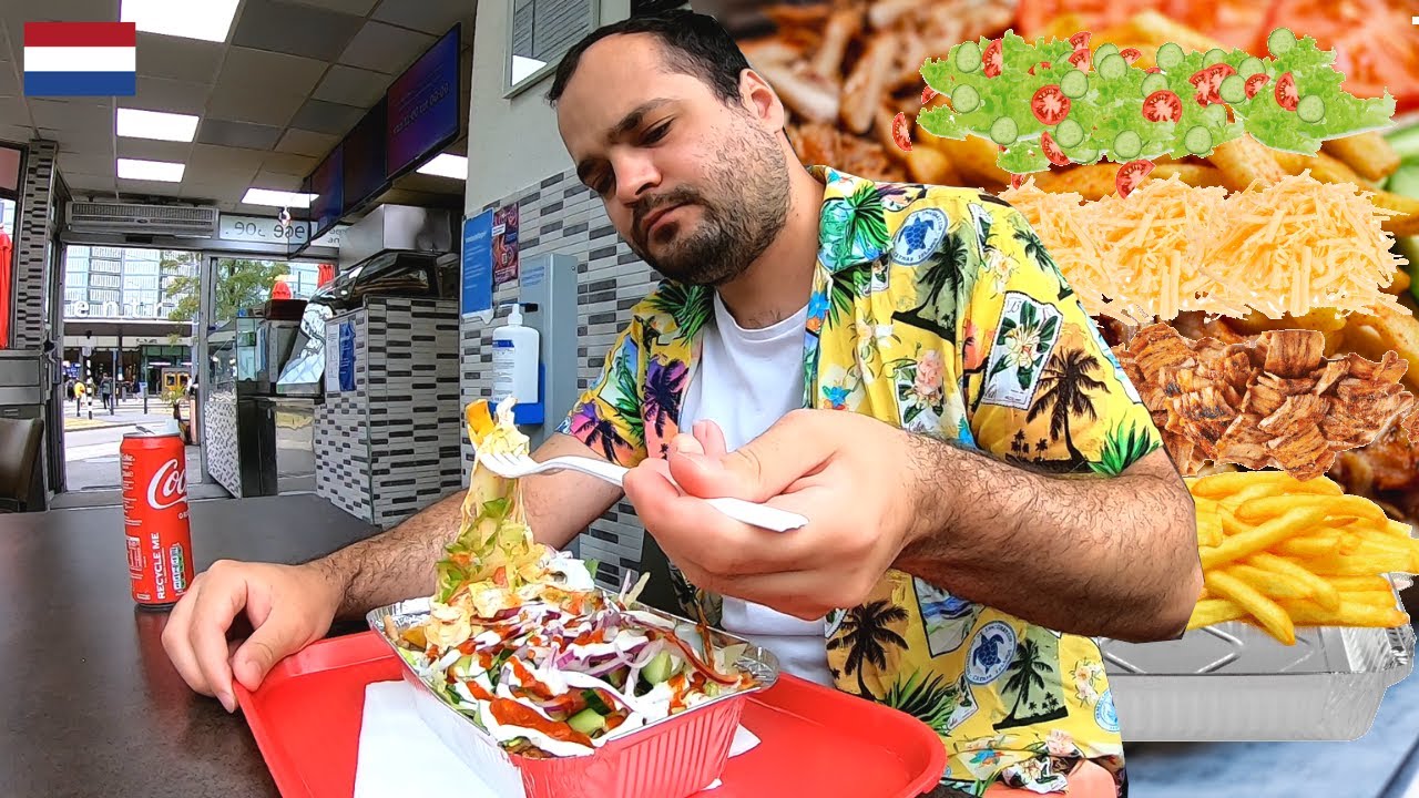 AM MANCAT KAPSALON - SHAORMA TRADITIONALA FACUTA DE OLANDEZI: E NASPA! (ROTTERDAM)