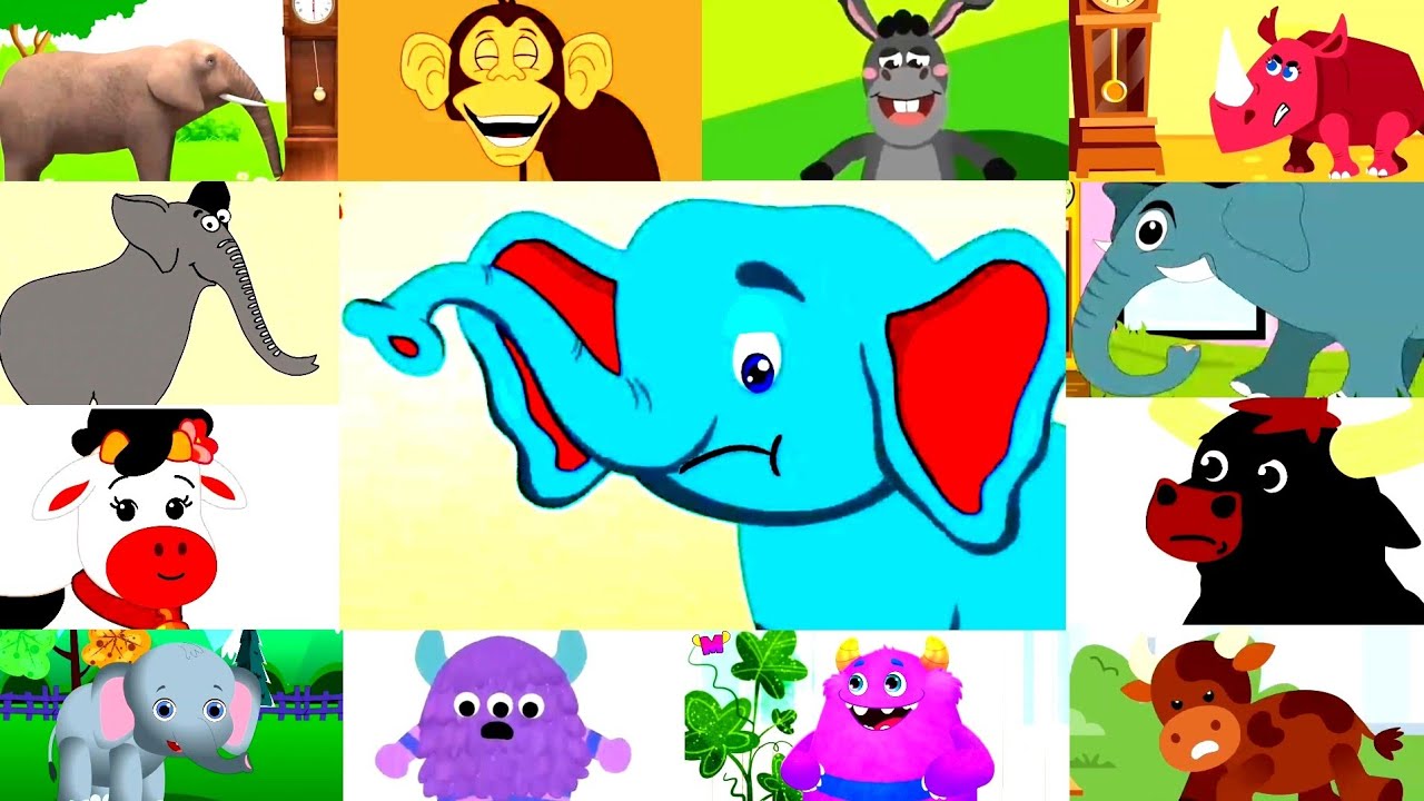 Hickory Dickory Dock ⏰ Elephant Went Up The Clock Sponsored by Preview 2 Effects