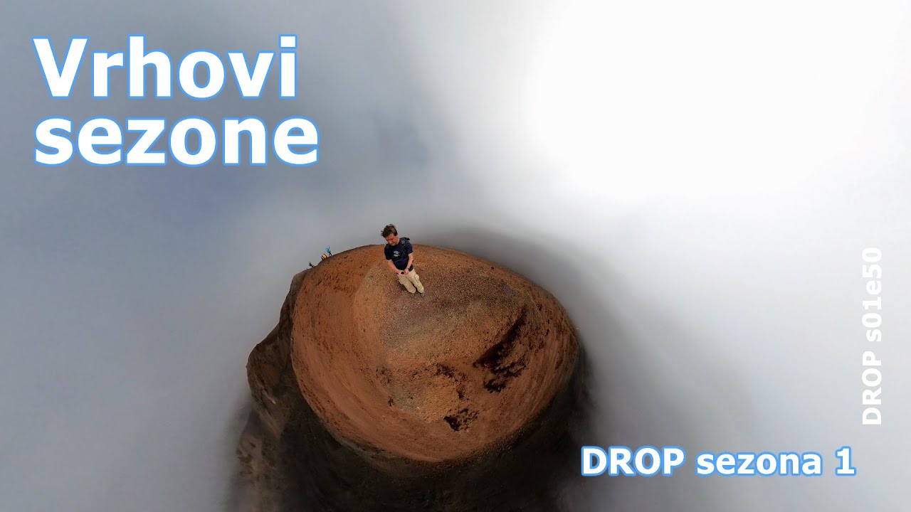 Istražite zadivljujuće prirodne lepote - dron snimci i hajking - vrhovi prve sezone serijala DROP