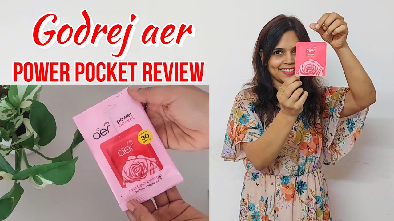 Godrej aer Power Pocket Air Freshener | Godrej Aer Pocket Review| How to use Godrej aer Power Pocket