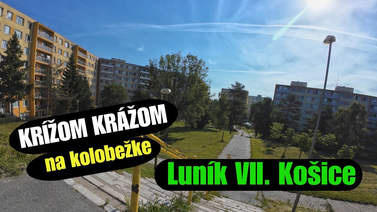 Krížom krážom Košice Západ Terasa Luník VII.