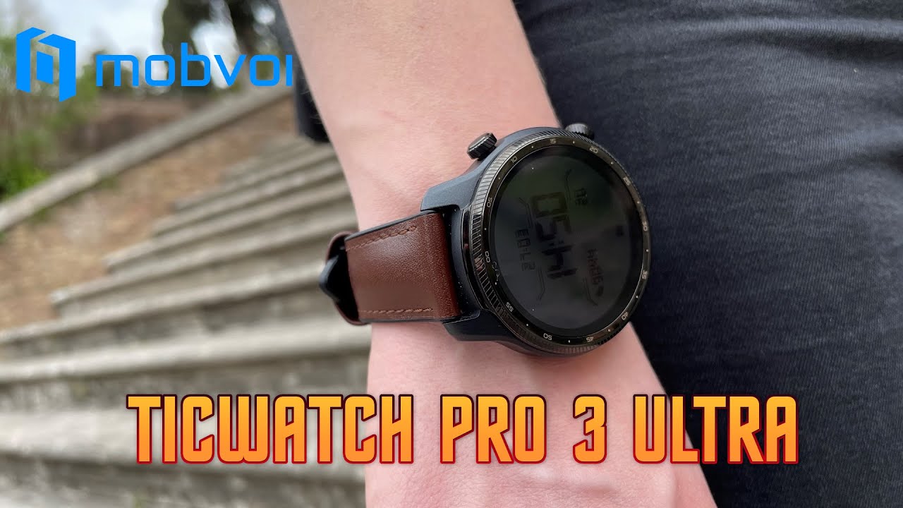 TicWatch Pro 3 Ultra LTE - smartwatch dla wymagających z WearOS i eSIM | test, recenzja, review