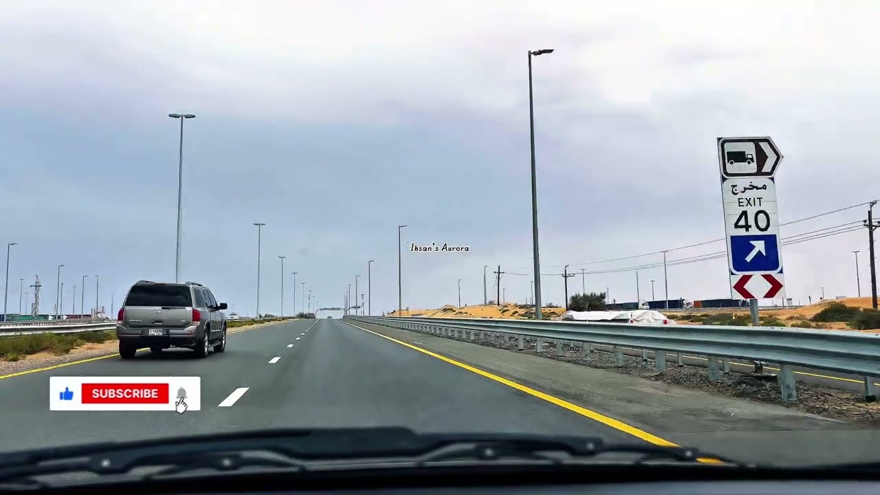 Beautiful Day Dubai | Road-trip | vlog #dubai #vlog #roadtrip #raining #explore #travel #nature 