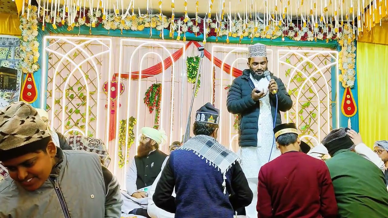 Diyodi jalsha e sachche miya Sarjamine aamad e Nasir miya 