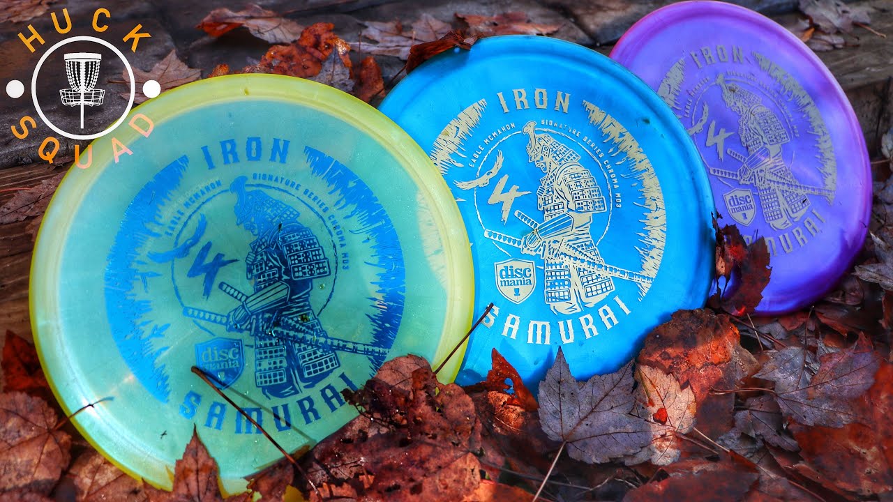 ~First Look~ at the NEW Discmania Iron Samurai 4! (Chroma MD3)