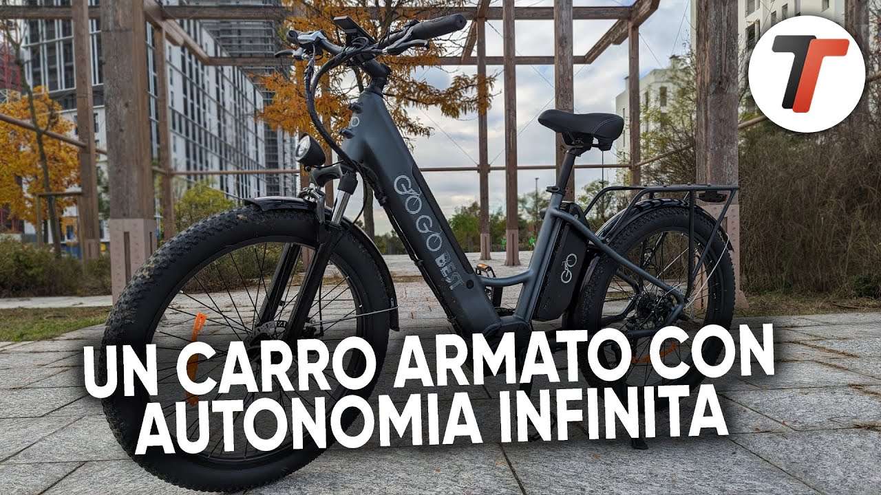 PORTA DI TUTTO e SALE OVUNQUE (con 130 Km di autonomia): GoGobest GF850