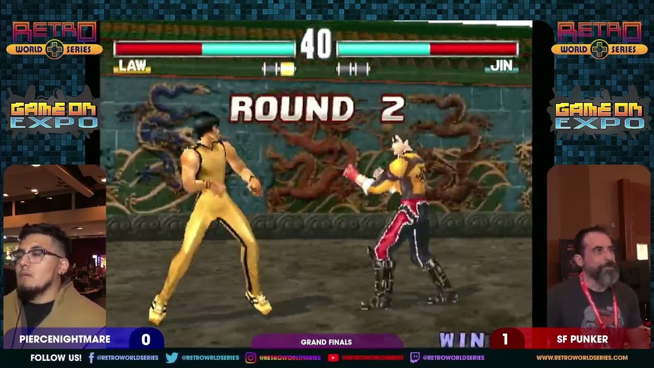 PierceNightmare vs SF Punker (Grand Finals) - Tekken 3 - Game On Expo 2023