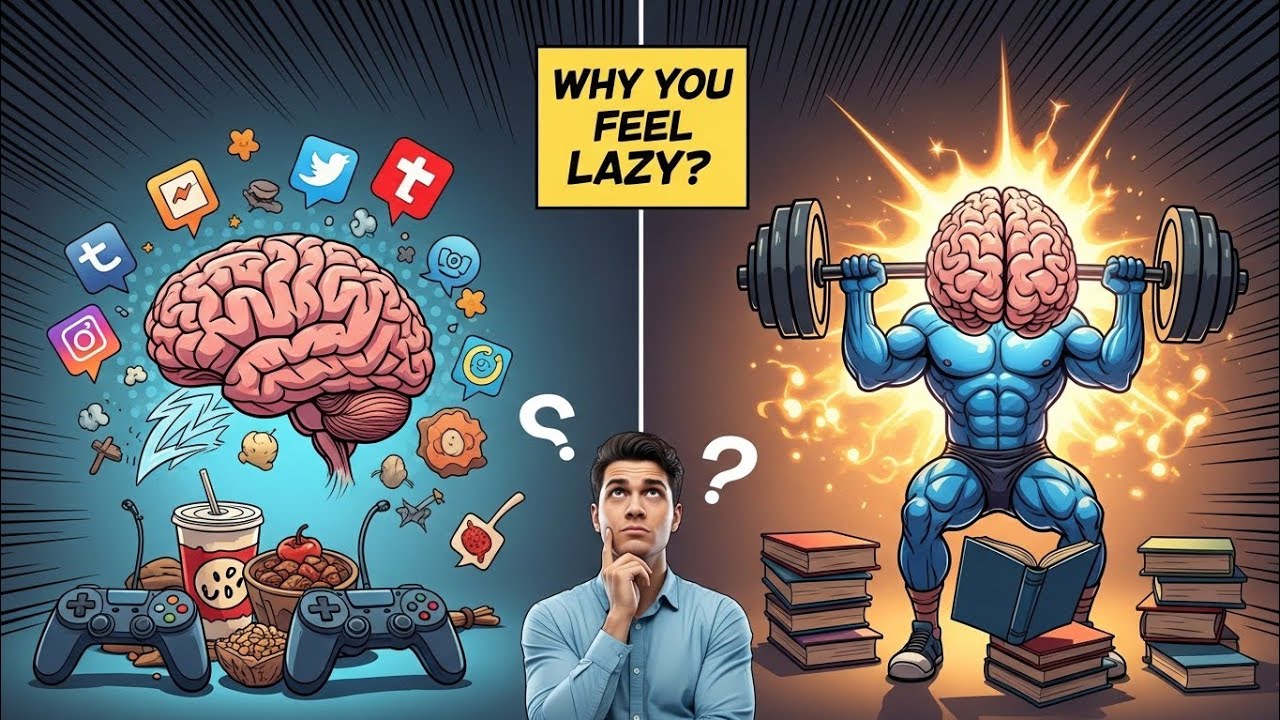 The Science of Why You Feel Lazy.  #psychology 