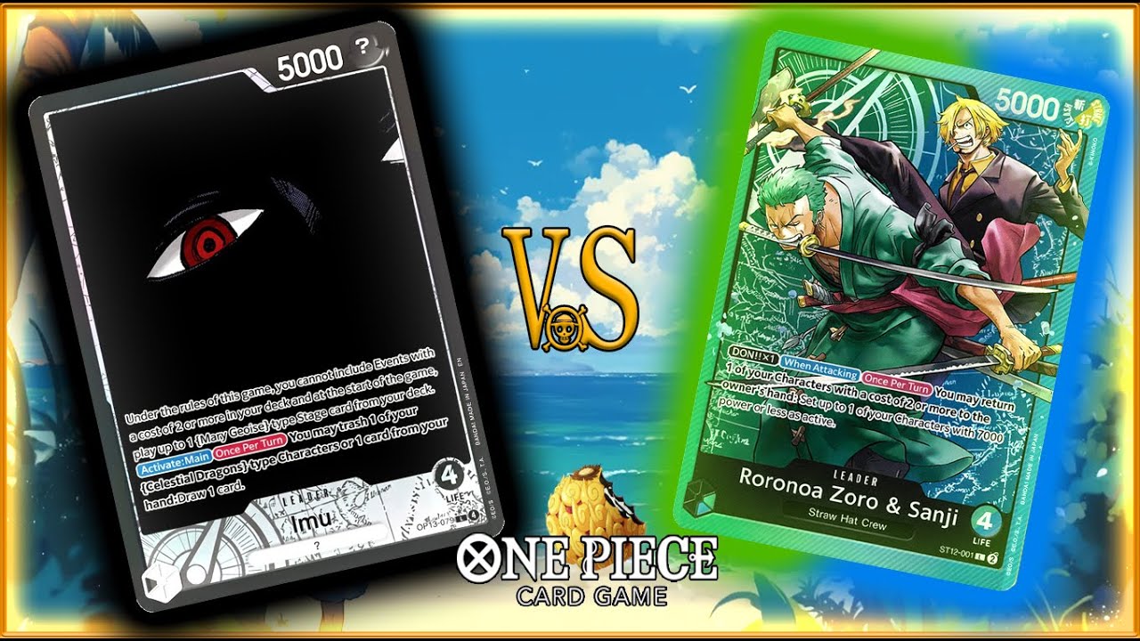 1° Torneio Start Game - 3º Rodada - Imu⚫ VS Zoro & Sanji🟢🔵