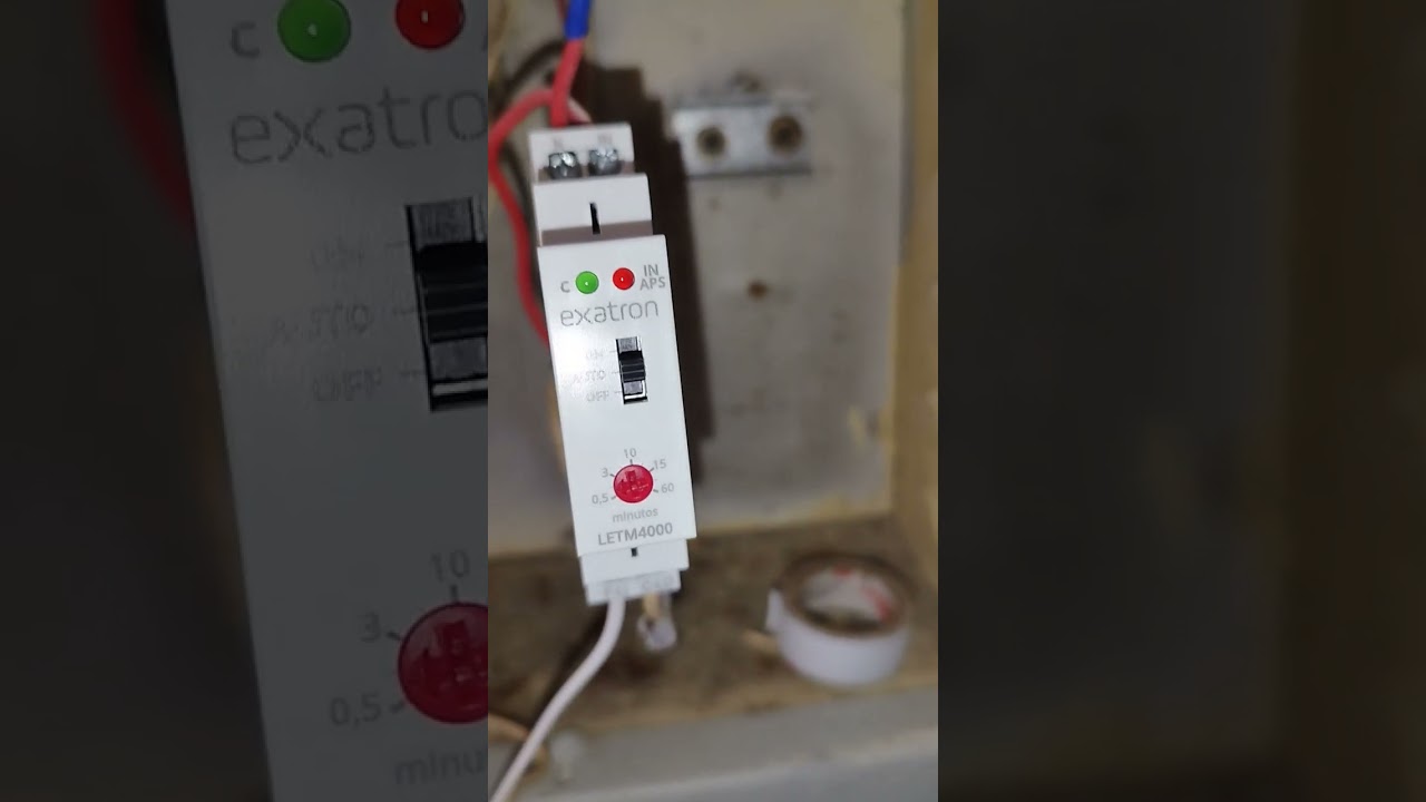 substituição de minuteria num prédio !! para relé temporizador!