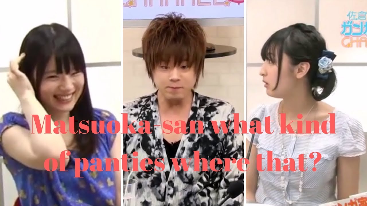 [Eng Sub] Matsuoka Yoshitsugu gets harassed by Sakura Ayane and Uchida Maaya