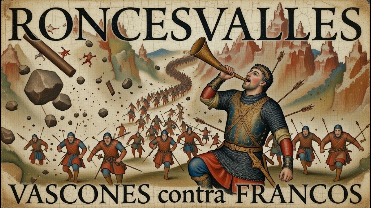 RONCESVALLES: ⚔️la Victoria VASCONA que inicio un Reino