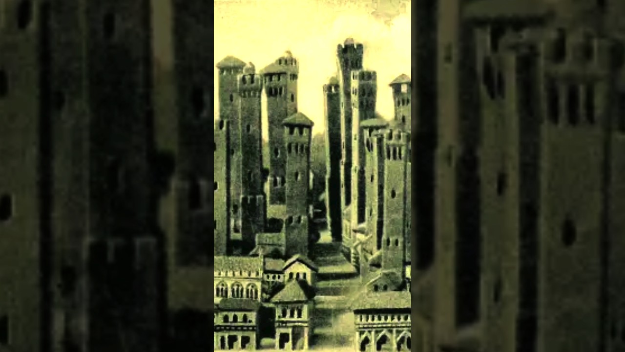 Medieval Skyscrapers: Bologna Italy's High Rise City of the Middle Ages #historicaltidbits