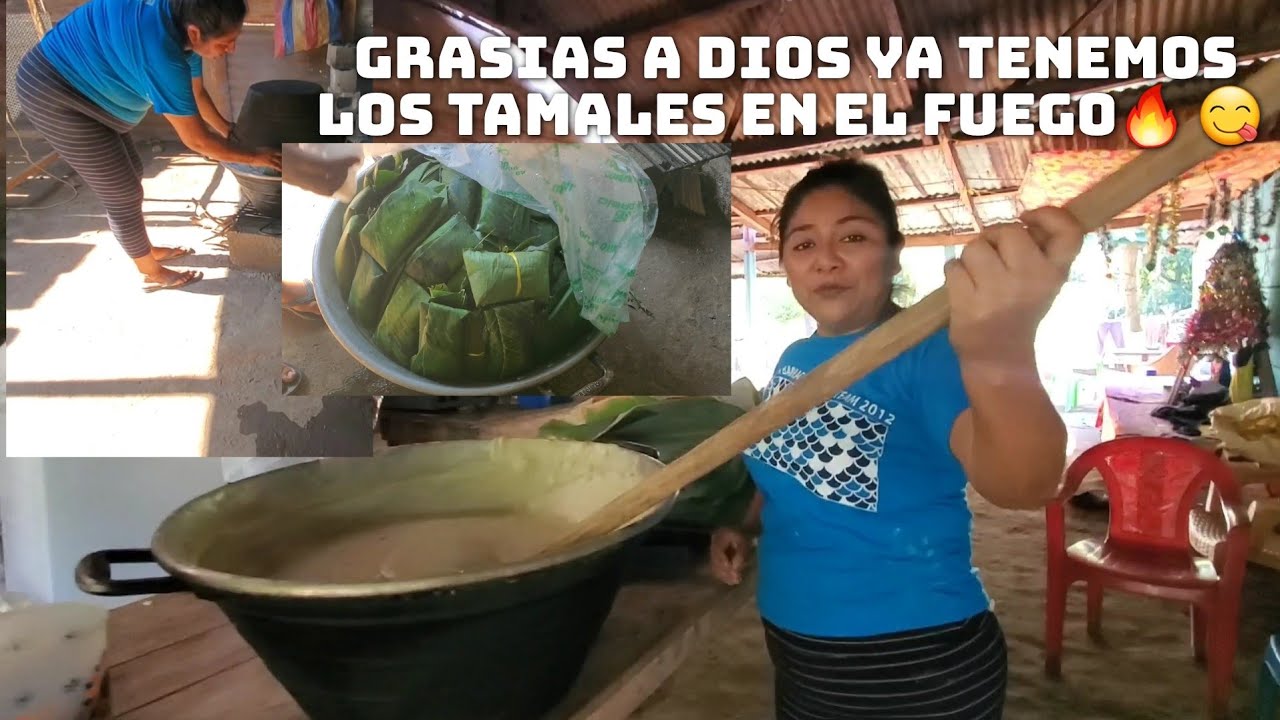 Ya Pusimos L9s Tamales Al Fuego 🔥 3 Horas Para q Se Disfruten🌲😋🤭